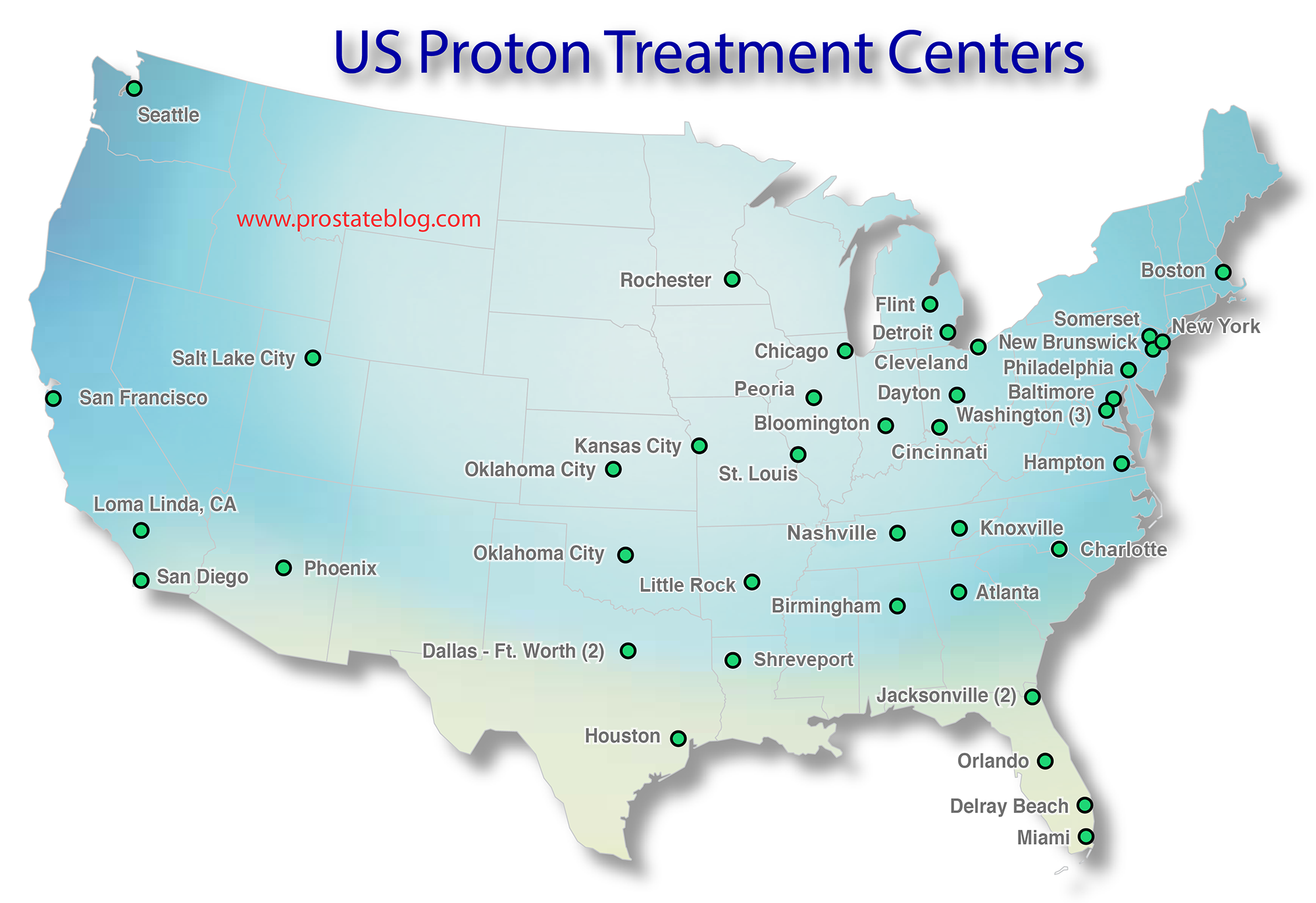 Comprehensive List of Proton Therapy Centers Worldwide