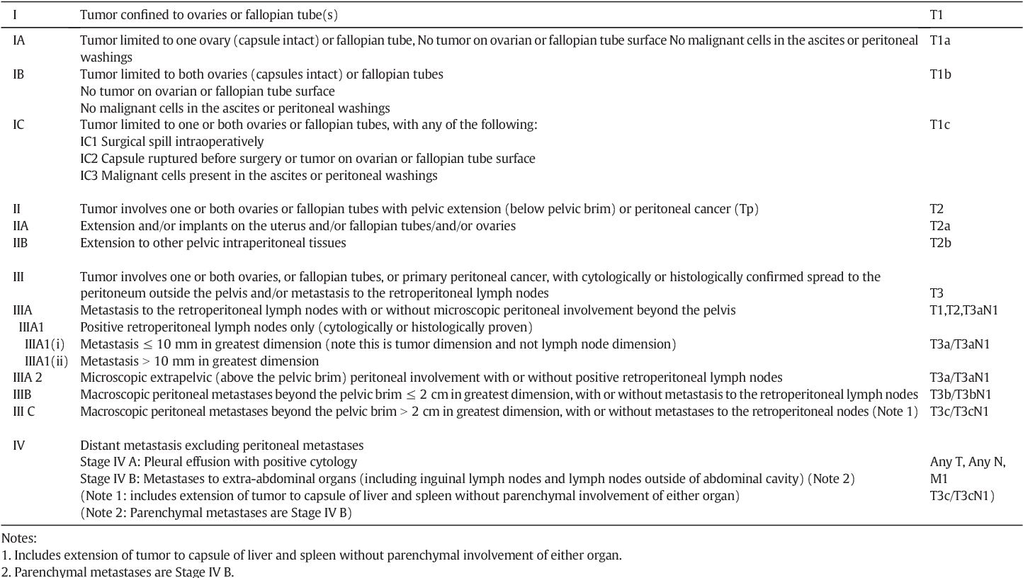 Ovarian Cancer Staging FIGO – What You Need to Know Now