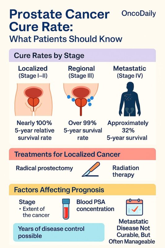 Success Rate of Radiation Therapy for Prostate Cancer