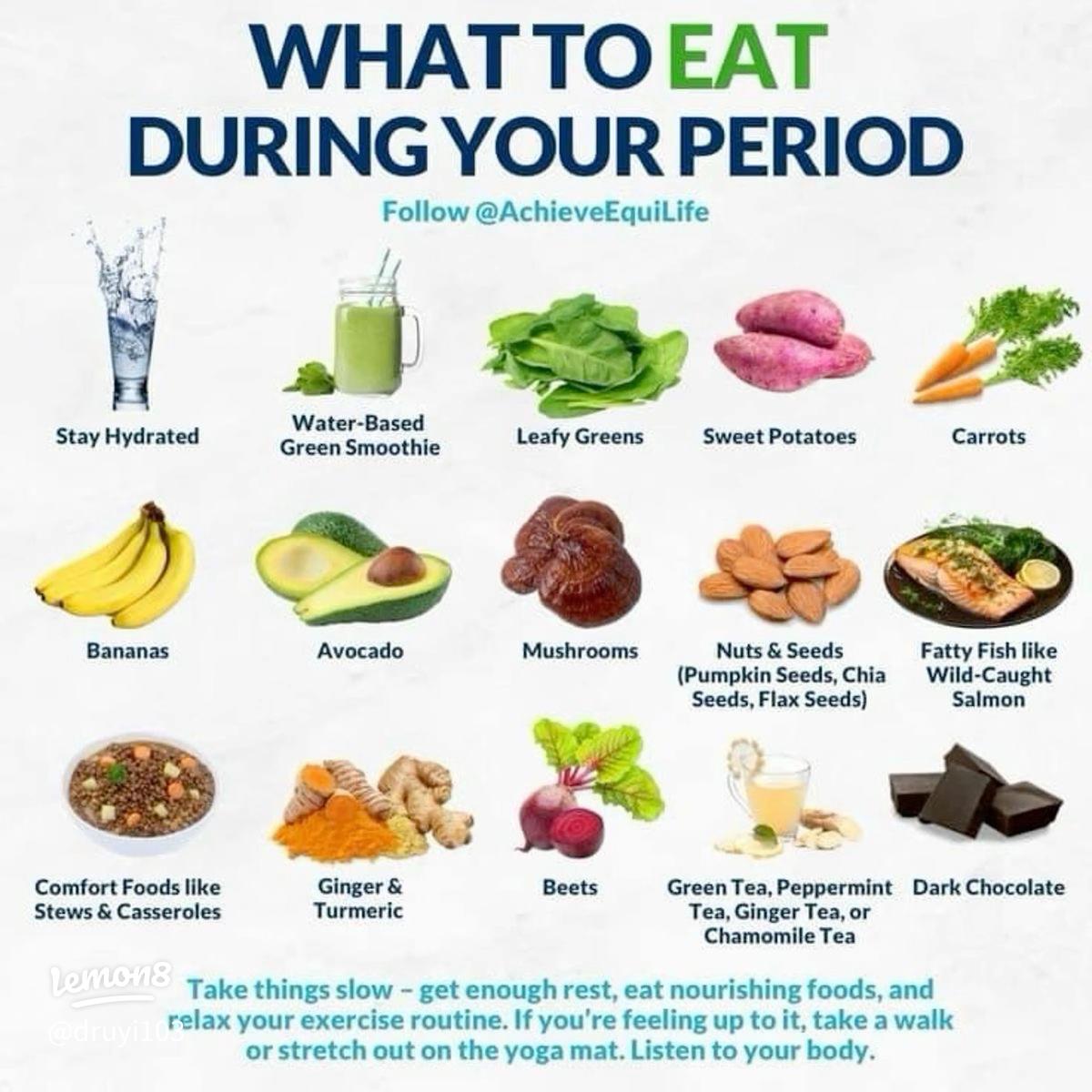What to Eat When Feeling Weak During Your Period