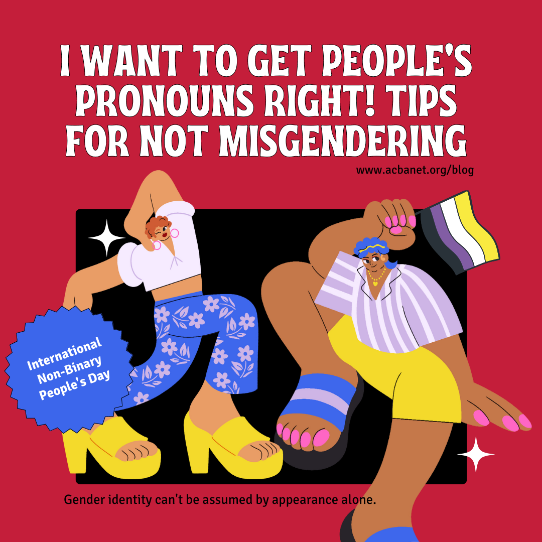 Misgendering Non Binary People: How to Avoid It