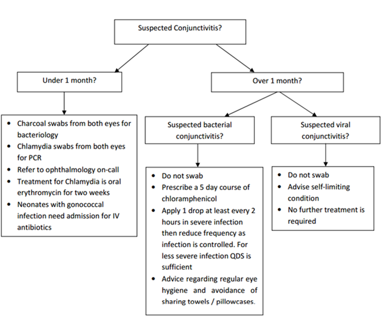 Neonatal Conjunctivitis Treatment Guideline: Safe Care