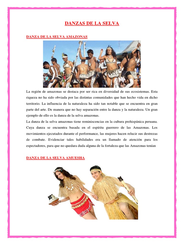 10 Danzas De La Selva