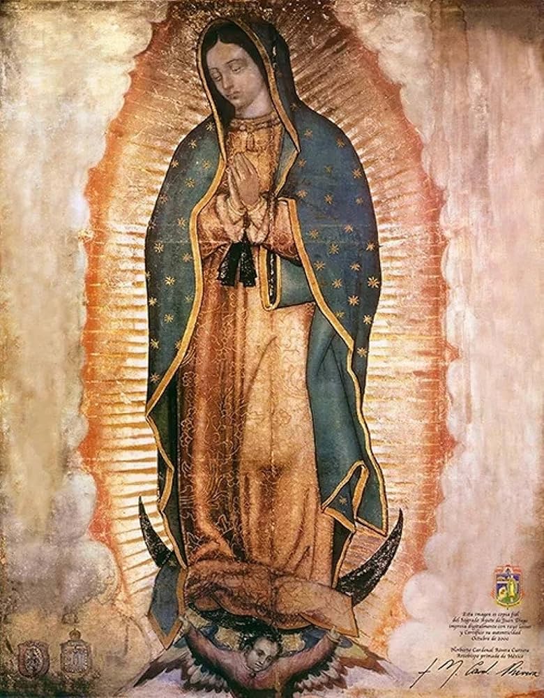 Ayate Virgen De Guadalupe