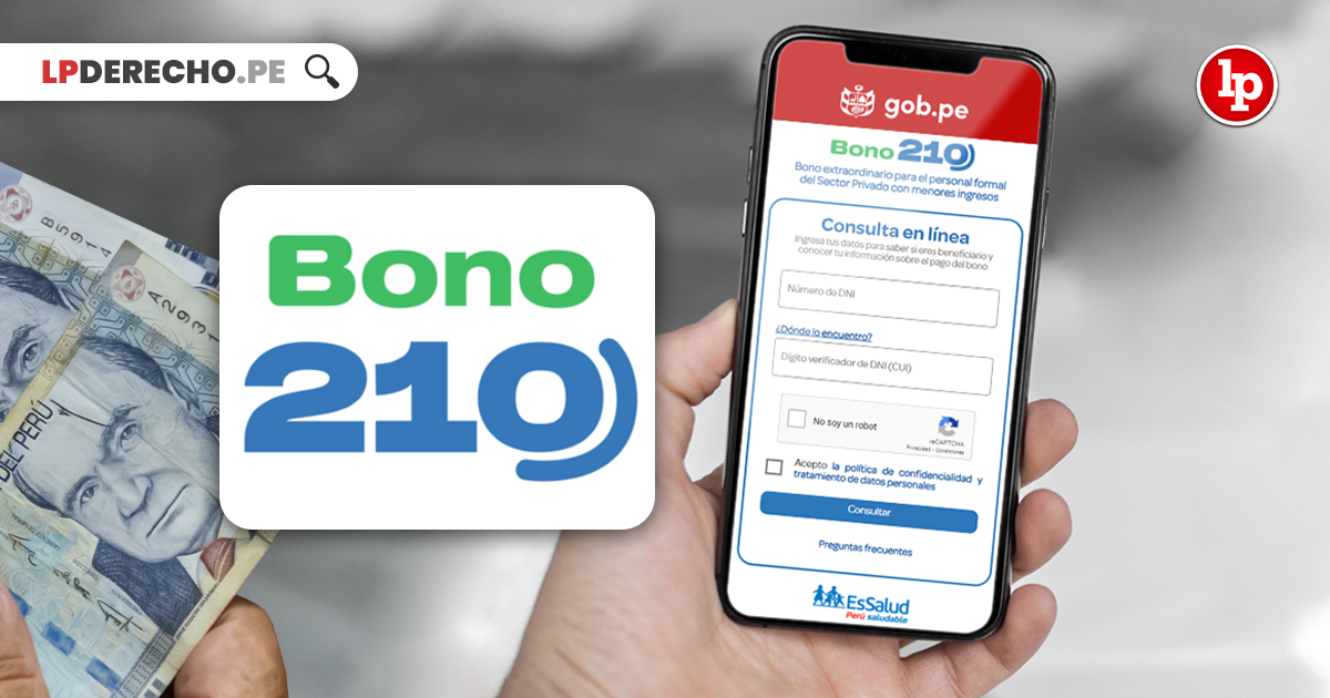Bono 210 Soles Sector Privado