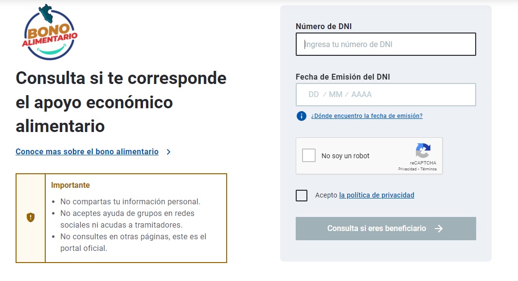 Bono 270 Soles Link 2022 Consulta Dni