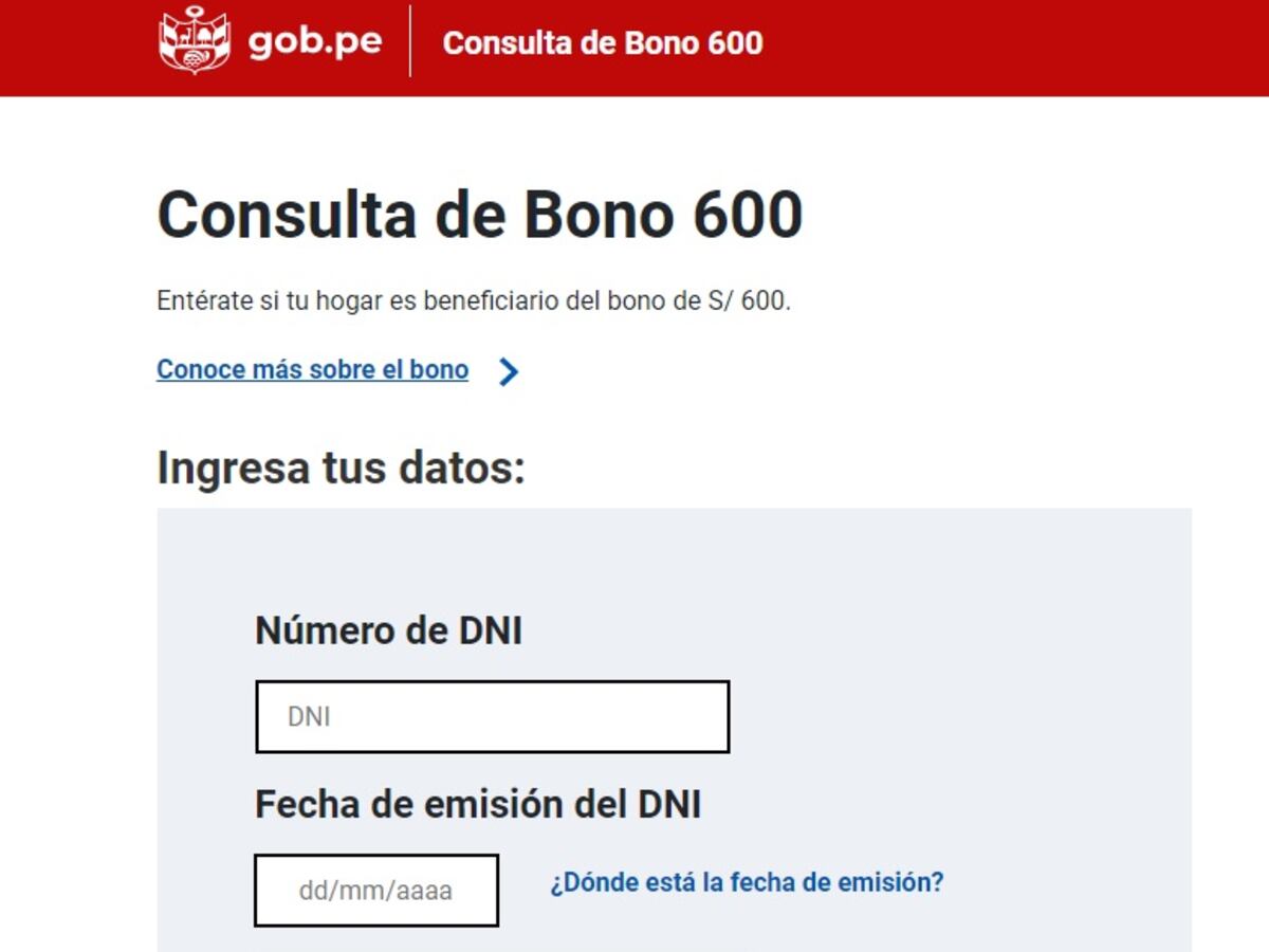 Bono De 600 Soles 2021 Inscripciones Link