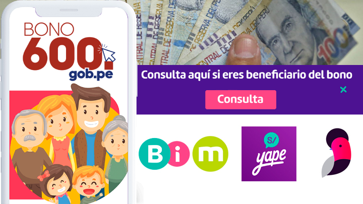 Bono Universal 600 Soles 2021