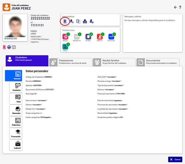 Buscar Personas Por DNI Padrón