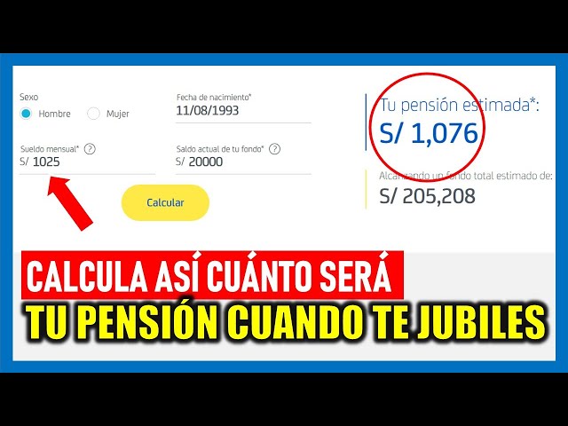 Calcular AFP De Mi Sueldo