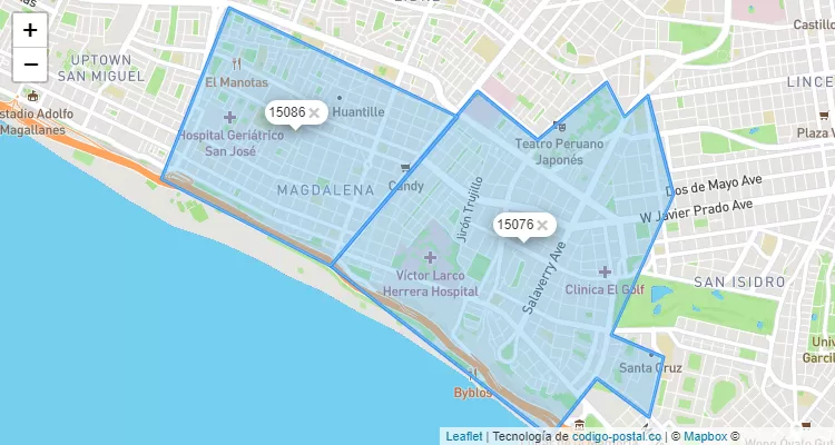 Codigo Postal De Magdalena Del Mar