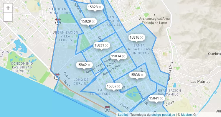 Codigo Postal De Villa El Salvador