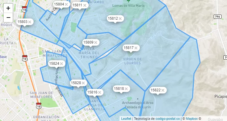 Codigo Postal De Villa Maria Del Triunfo