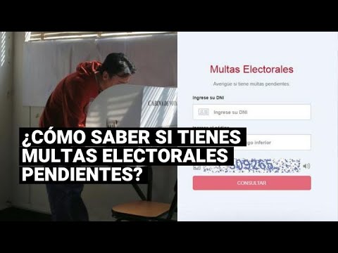 Como Saber Si Tengo Multas Electorales