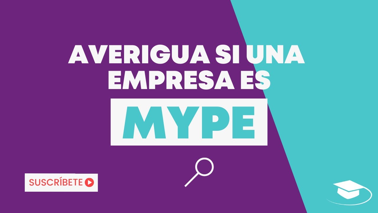 Como Saber Si Una Empresa Es Mype