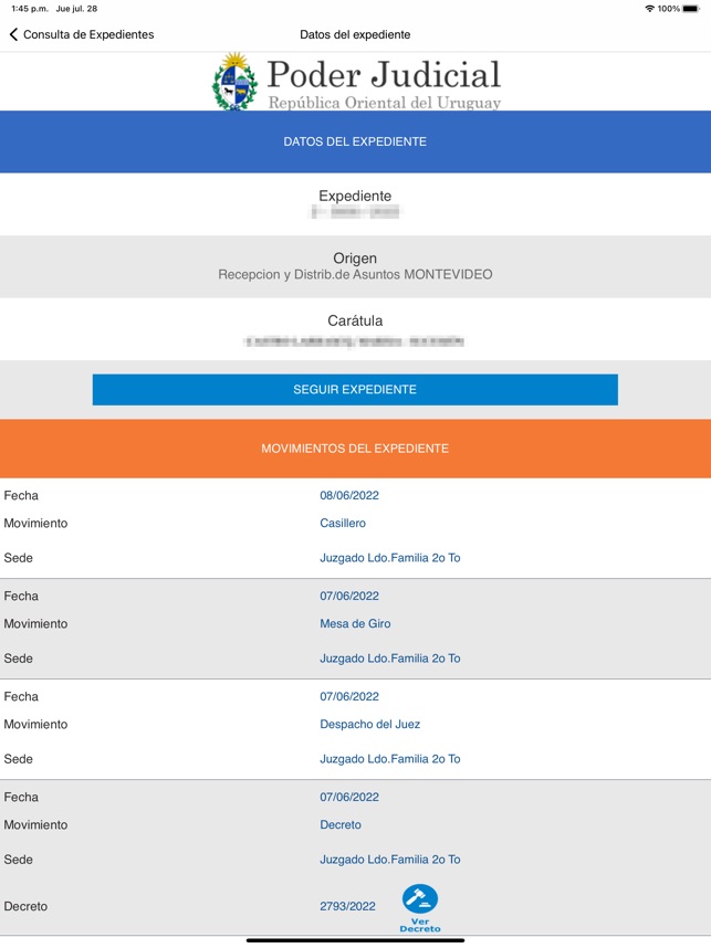 Consulta De Expedientes