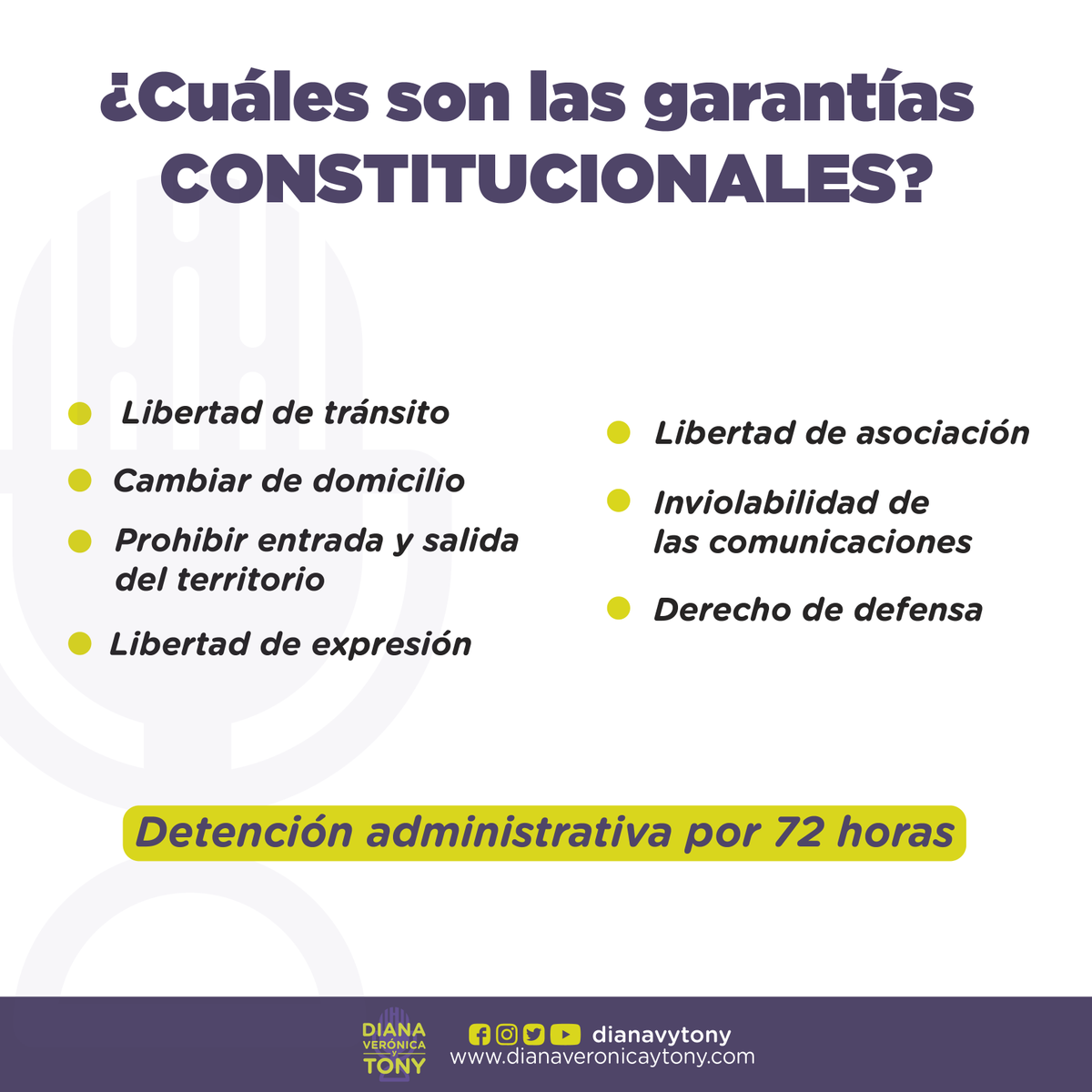 ¿cuáles Son Las 5 Garantias Constitucionales