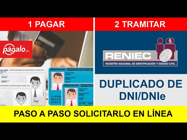 Duplicado De Dni Reniec Por Internet