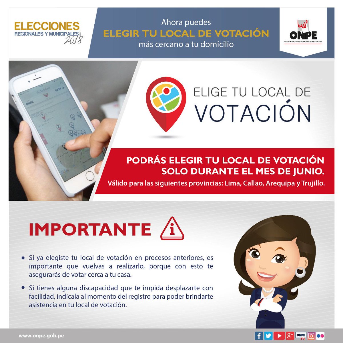 Elige Tu Local De Votación Onpe Gob Pe