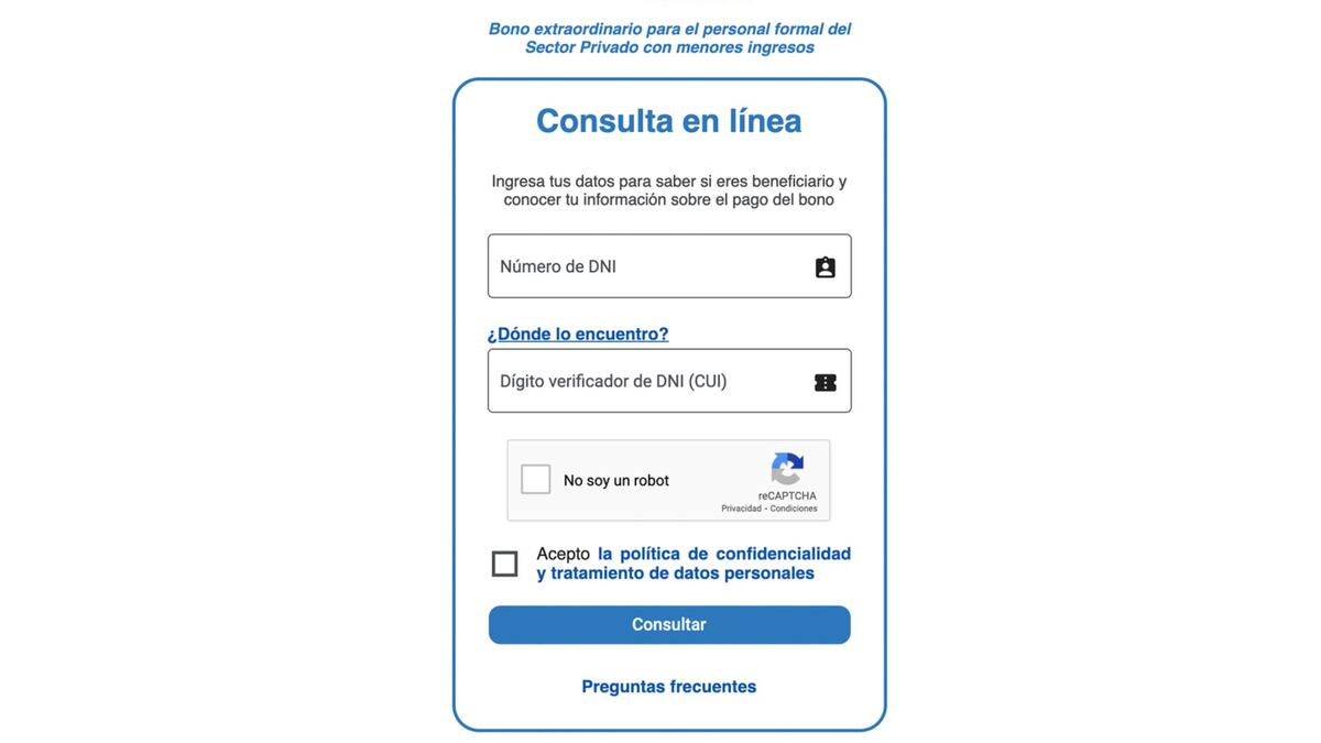 Essalud Bono 210 Link Consulta