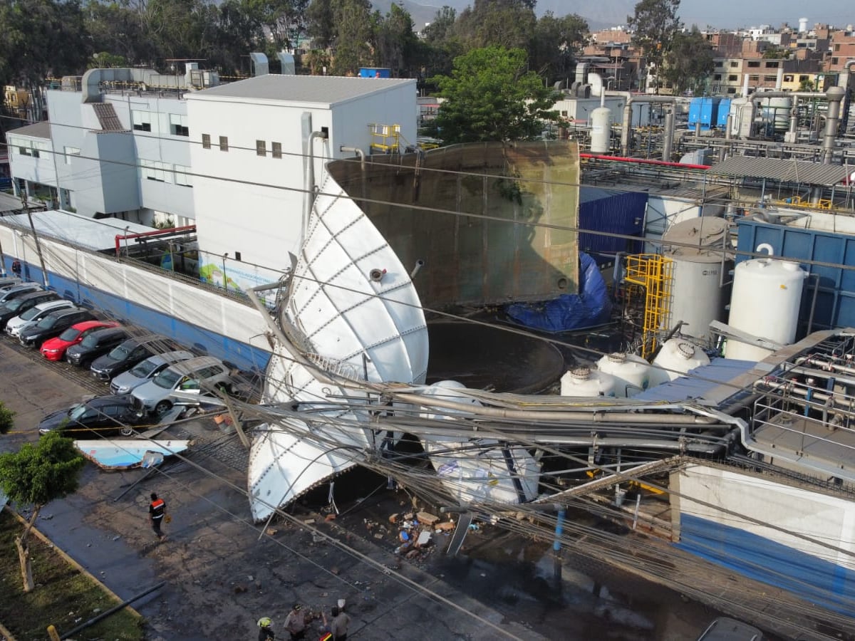 Explosion En La Fabrica Pepsico