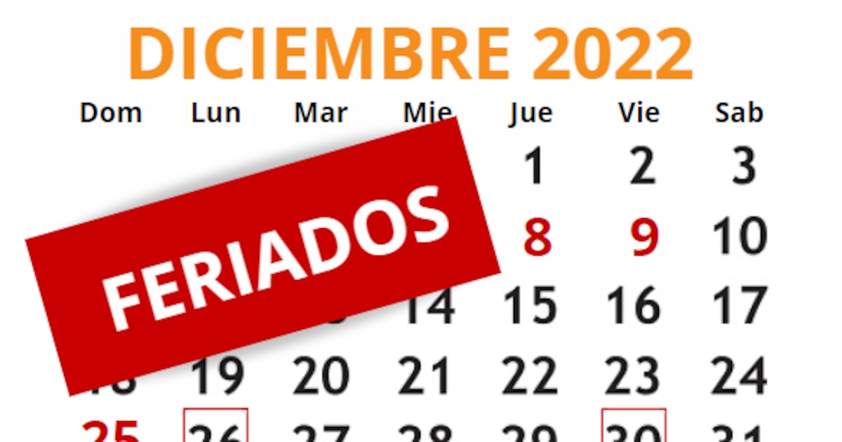 Feriados Decretados Por El Gobierno 2022