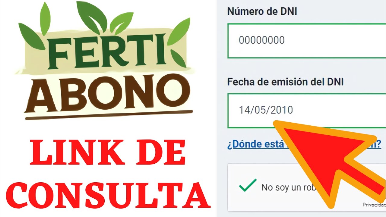 Fertiabono 2023 Link Consulta Dni