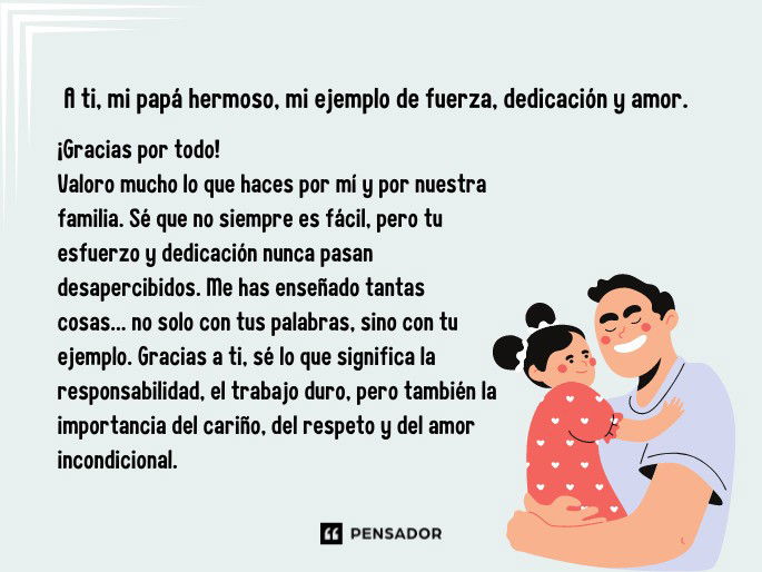 Frases Para Papa De Su Hija