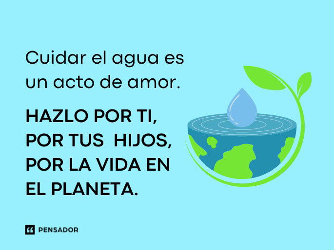 Frases Por El Dia Del Agua