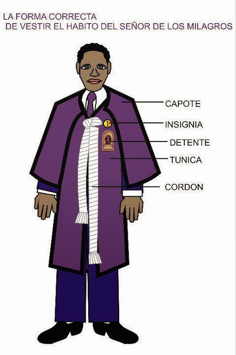 Hábitos Del Señor De Los Milagros