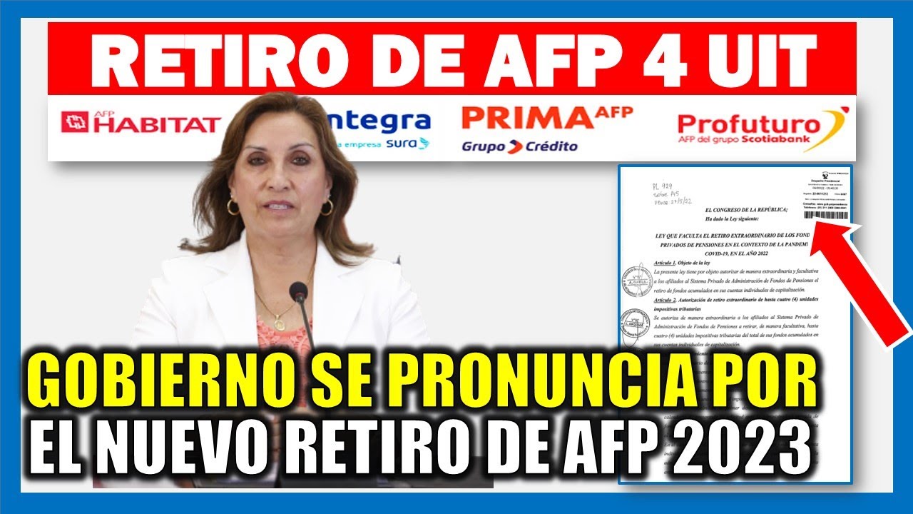 Habrá Otro Retiro De Afp 2023