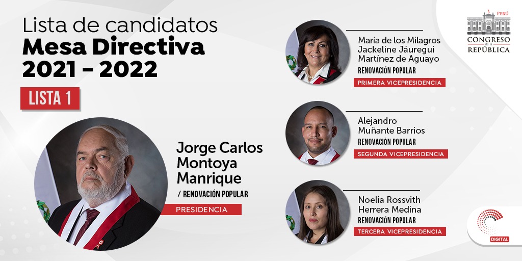 Lista De Candidatos Al Congreso 2021