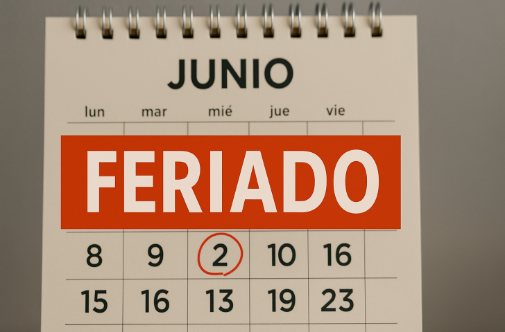 Lunes 13 De Junio Feriado