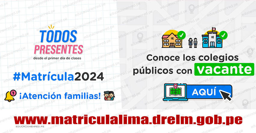 Matricula 2023 Drelm Gob Pe