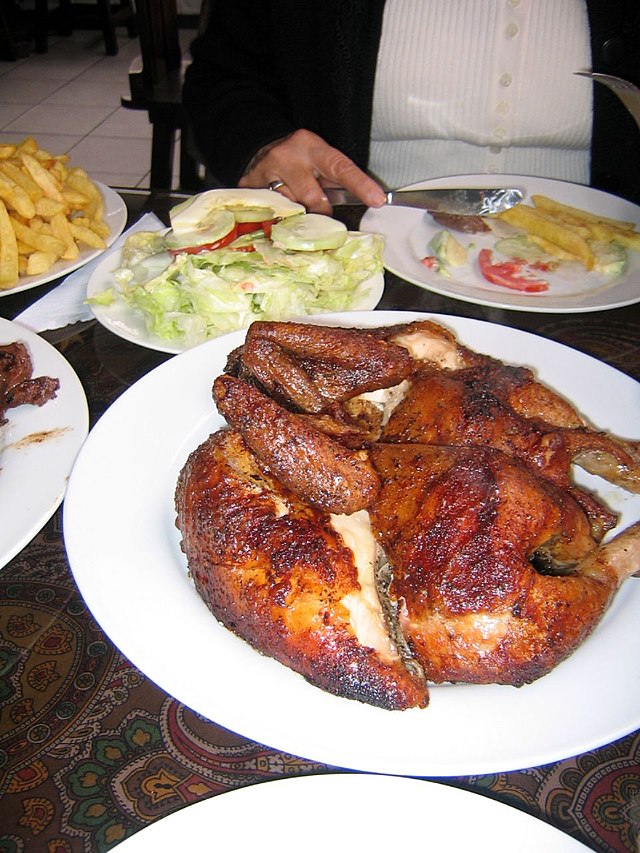 Medio Pollo A La Brasa Wikipedia