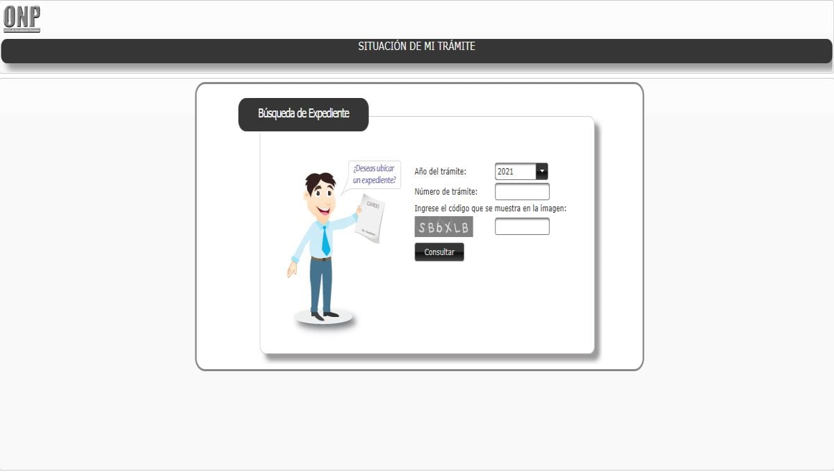 Onp Virtual Consulta De Estado De Tramite