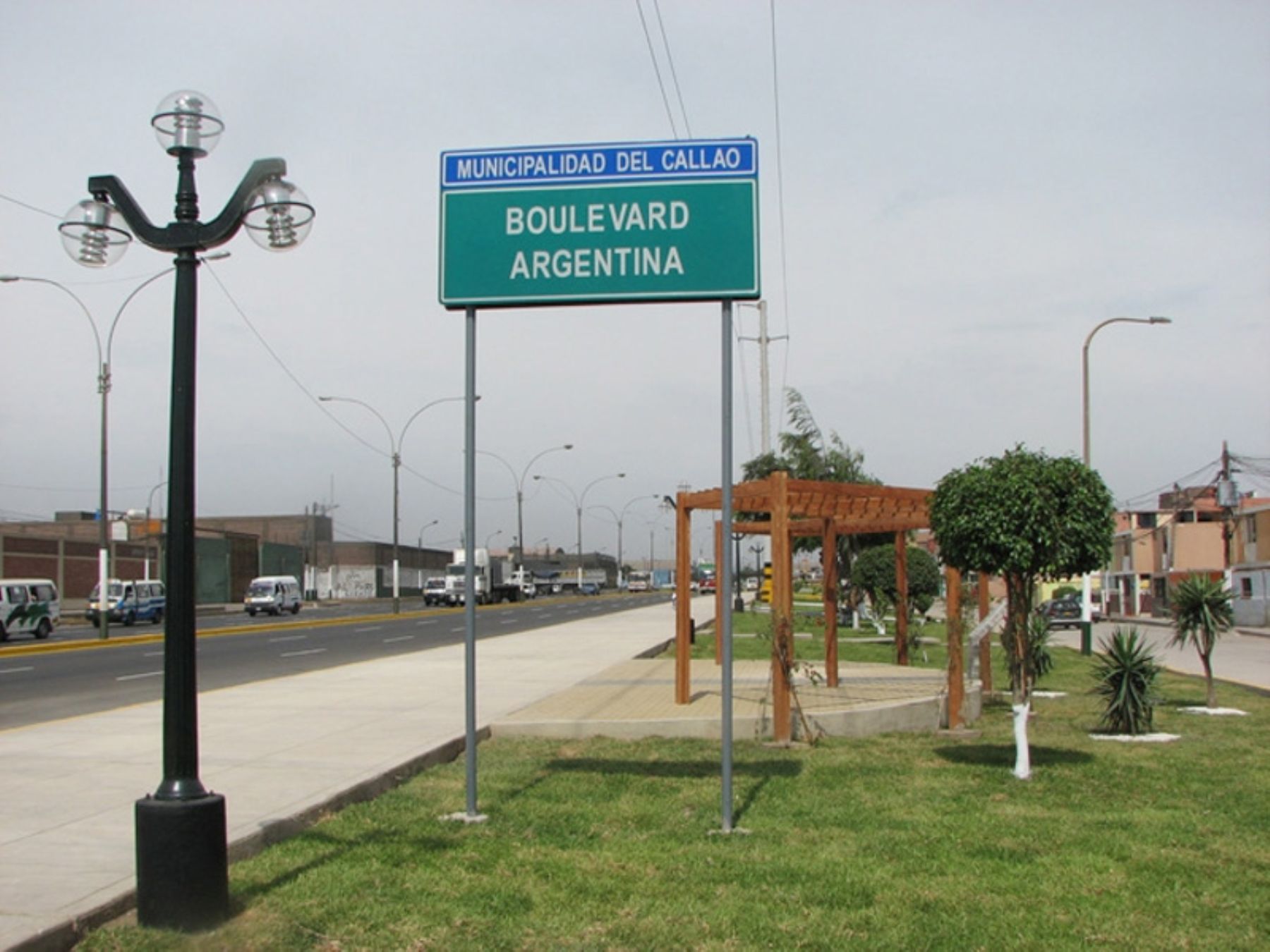 Ovalo Centenario Avenida Argentina Callao