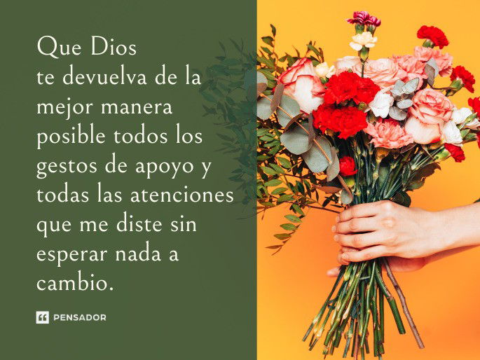 Palabras De Agradecimiento Por Apoyo