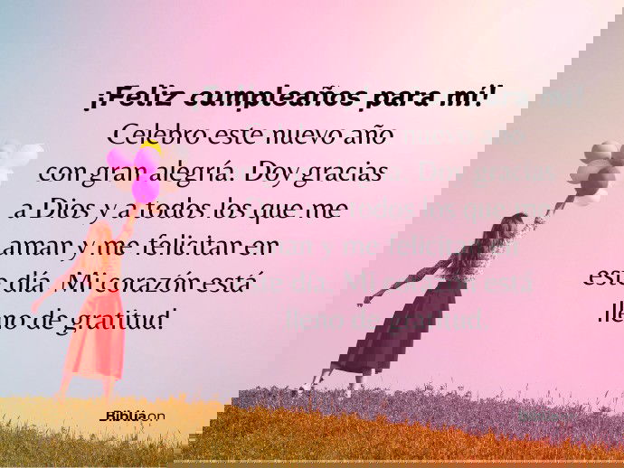 Palabras De Agradecimiento Por Mi Cumpleaños Cortas