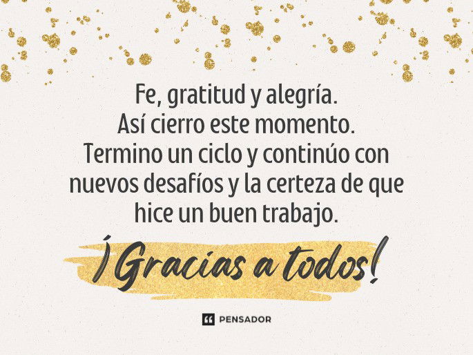 Palabras De Despedida De Trabajo