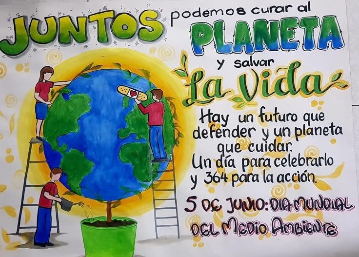 Pancarta Del Día De La Tierra