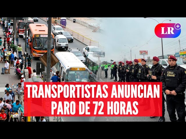 Paro De Transportistas 72 Horas