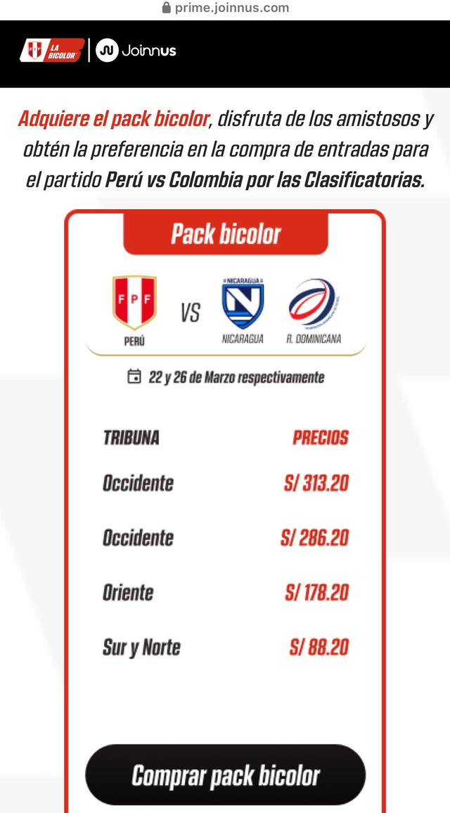Peru Vs Republica Dominicana Entradas