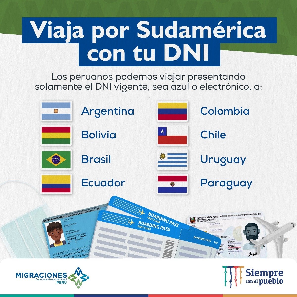 Peruanos Pueden Viajar Con DNI A Colombia