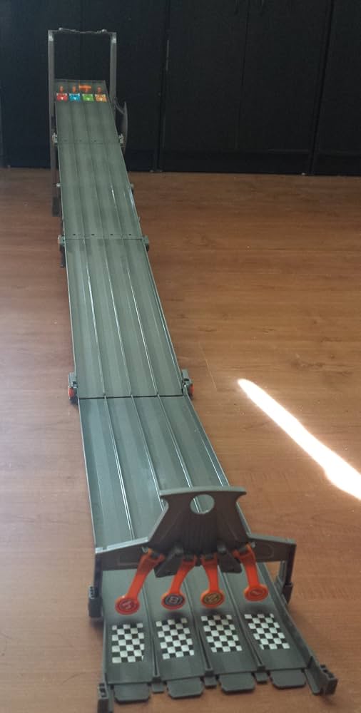 Pista De Carreras Hot Wheels 4 Carriles