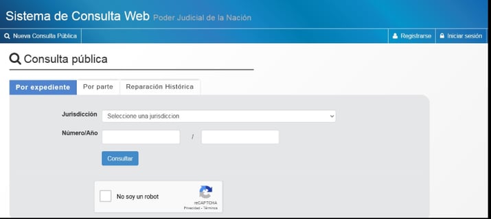 Poder Judicial Consulta De Expedientes Judiciales