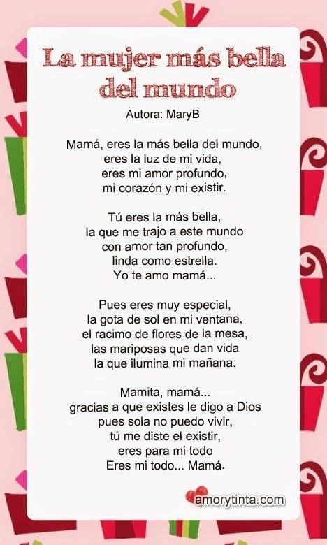 Poemas Por El Dia De La Madre