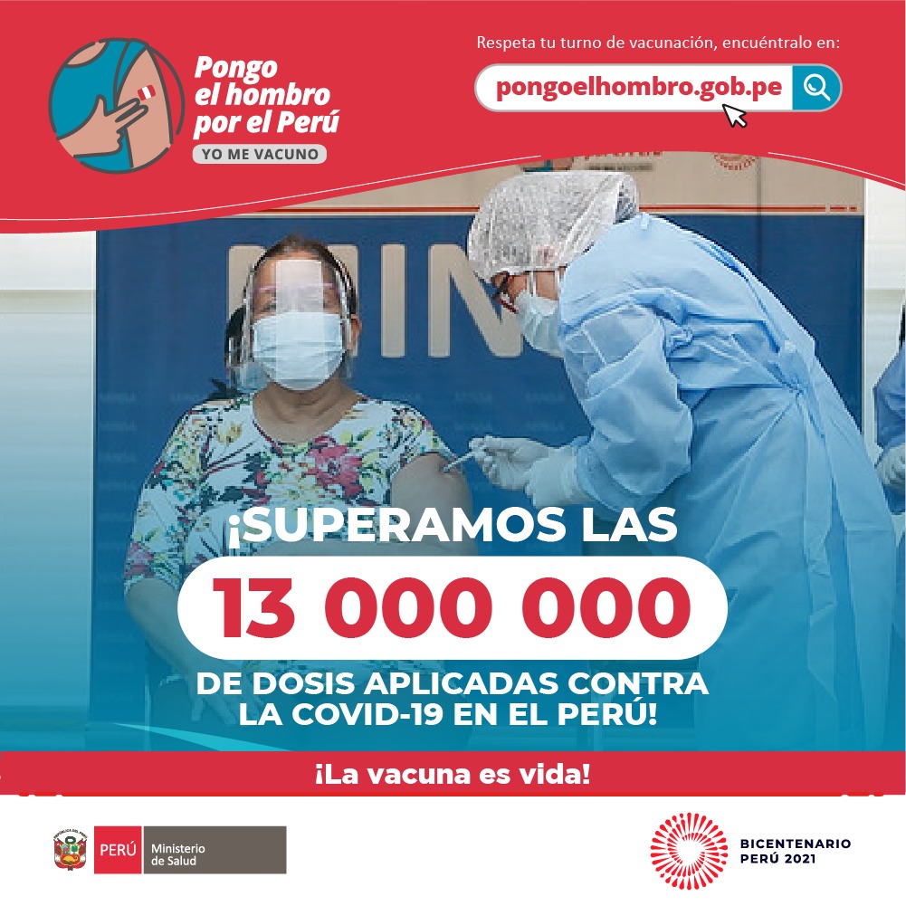 Pongo El Hombro Tercera Dosis