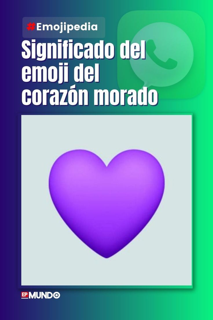 Que Significa El Corazon Morado