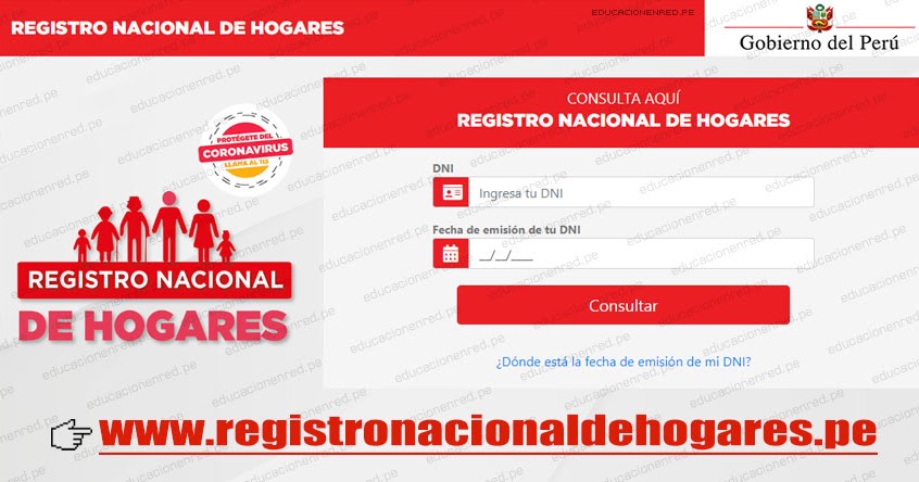 Reniec Registro Nacional De Hogares